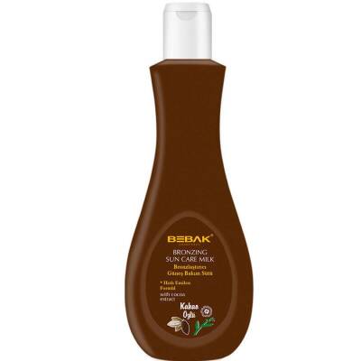 Bebak Kakao Özlü Bronzlaştırıcı Güneş Bakım Sütü 120 ml - 1