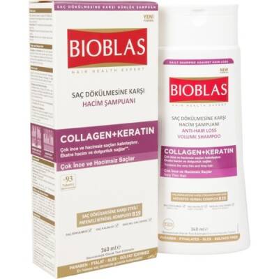 Bioblas Saç Dökülmesine Karşı Hacim Şampuan 360 ml - 1