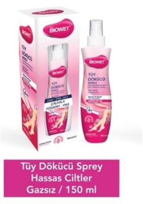 biowet Tüy Dökücü Sprey 150ml Hassas - 1