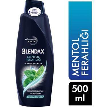 Blendax Şampuan Mentol Ferahlığı 500 ml - 1