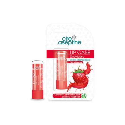 Cire Aseptine Strawbery Nemlendirici Renkli Dudak Bakım Kremi - 1