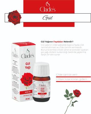 Clades Gül Yağı 20 Ml - 1