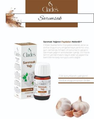 Clades Sarımsak Yağı 20 Ml - 1