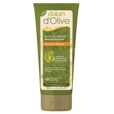 Dalan D'olive Zeytinyağlı Onarıcı Bakım Saç Bakım Kremi 200ml - 1