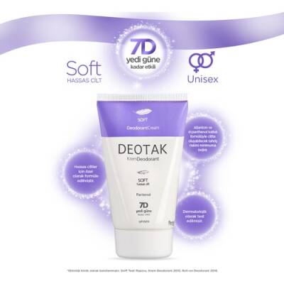 Deotak Krem Deodorant Soft - 3