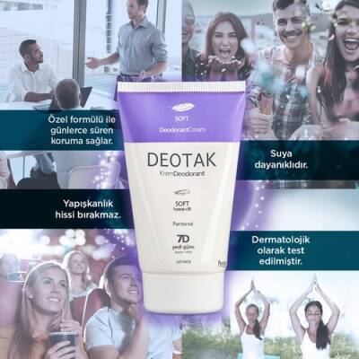 Deotak Krem Deodorant Soft - 4