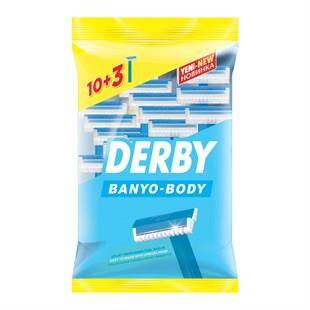Derby Tek Tıraş Bıçağı Poşet 10 + 3 Hediye - 2