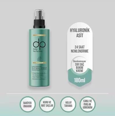 dp Daily Perfection Hyaluronik Asit Durulanmayan Sıvı Saç Kremi 180 ml - 1