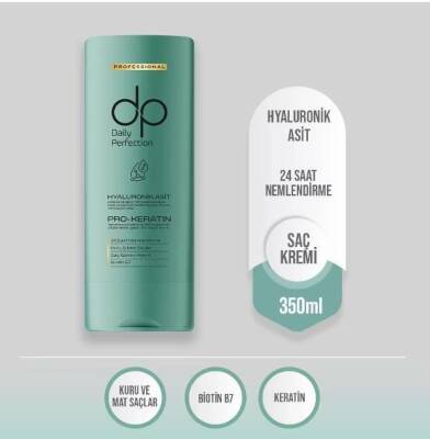 dp Daily Perfection Hyaluronik Asit Saç Bakım Kremi 350 ml - 1