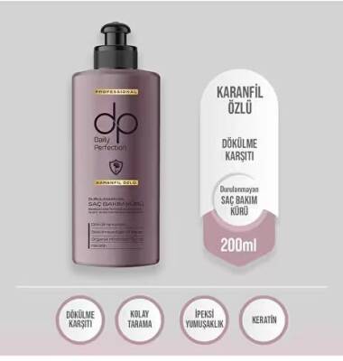 dp Daily Perfection Karanfil Özlü Durulanmayan Saç Bakım Kürü 200 ml - 1