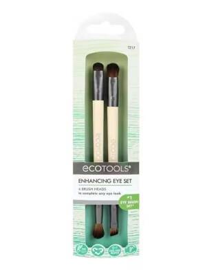 Ecotools Eye Enhancing Duo Brush 2li Göz Fırçası Ec-1217 - 1