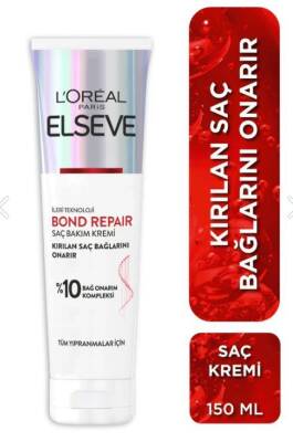 Elseve Bond Repair Tüm Yıpranmalar Için Saç Bağlarını Onarıcı Bakım Kremi 150 Ml - 1