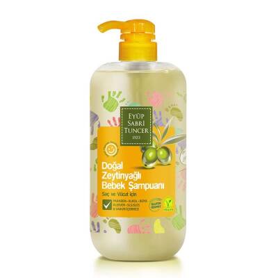 Eyüp Sabri Tuncer Bebek Şampuanı Zeytinyağlı 600 ml - 1