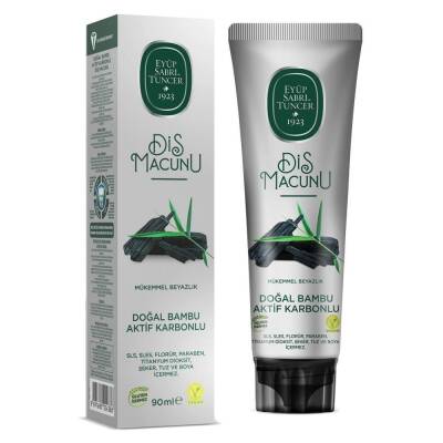 Eyup Sabrı Tuncer Doğal Babum Aktif Karbonlu Diş Macunu 90 Ml - 1