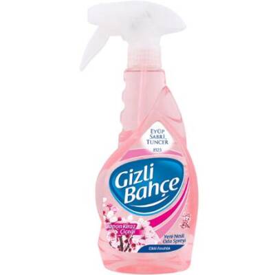 Eyüp Sabri Tuncer Gizli Bahçe Anti Bakteriyel Oda Spreyi 500 ml - Japon Kiraz Çiçeği - 1