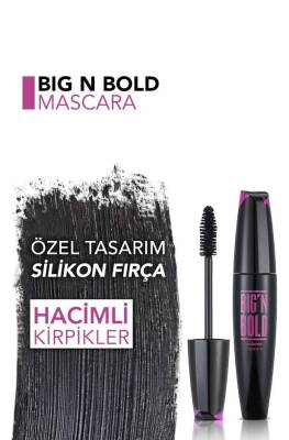 Flormar Hacim Veren Big N Bold Mascara - 1