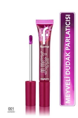 Flormar Juicy Lip Gloss - 001 Raspberry - 1