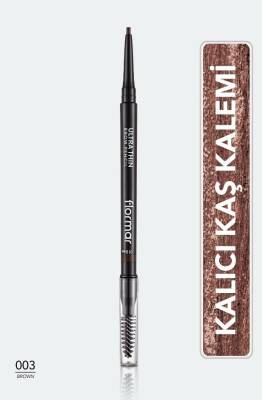 Flormar Kaş Kalemi & Fırçası -Ultra Thin Brow Pencil 003 - 1