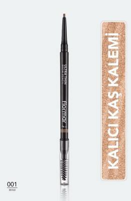 Flormar Kaş Kalemi & Fırçası Ultra Thin Brow Pencil 01 - 1