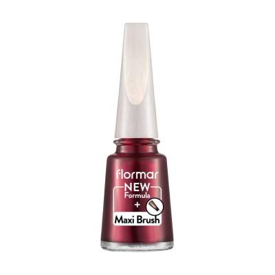 Flormar Oje Pearly Nail Enamel Pl314 Velvet Red New - 1