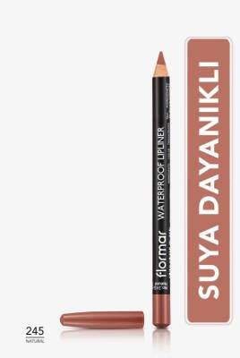 Flormar Suya Dayanıklı Dudak Kalemi 245 Natural - 2