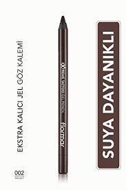 Flormar Suya Dayanıklı Jel Göz Kalemi Koyu Kahve - 1