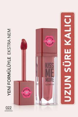 Flormar Uzun Süre Kalıcı Mat Ruj - Kiss Me More-022 Rosewood - 1