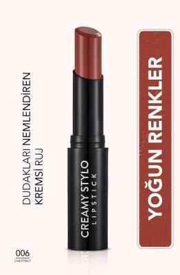 Flormar Yarı Parlak Stick Ruj Creamy Stylo Lipstick 006 - 1