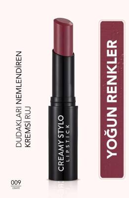 Flormar Yarı Parlak Stick Ruj Grape 009 - 1