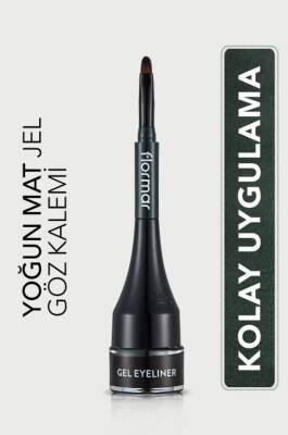 Flormar Yoğun Pigmentli Mat Jel Eyeliner - Gel Eyeliner - 004 - 1