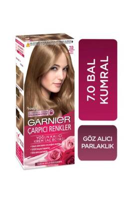 Garnier Çarpıcı Renkler 7 Yoğun Kumral Saç Boyası - 1