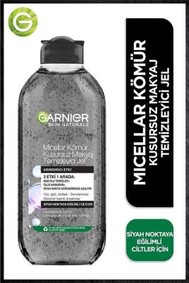 Garnier Micellar Kömür Kusursuz Makyaj Temizleyici Jel 400 Ml 3600542457446 - 1