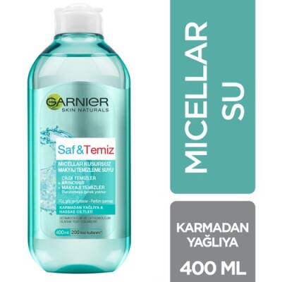 Garnier Saf & Temiz Kusursuz Makyaj Temizleme Suyu 400 ml - 1