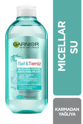 Garnier Saf & Temiz Kusursuz Makyaj Temizleme Suyu 400 ml - 2