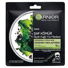 Garnier Skin Naturals Gözenek Sıkılaştırma Siyah Kağıt Maske 28 Gr - 1