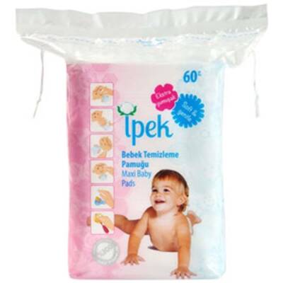 İpekBebek Temizlik Pamuğu 60 'lı - 1
