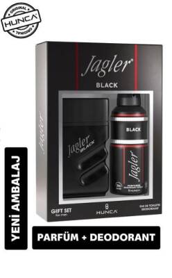 Jagler Black Erkek Parfüm Seti 90 ml EDT + 150 ml Deodorant - 1