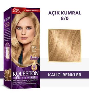 Koleston Intense 8/0 Açık Kumral - 1
