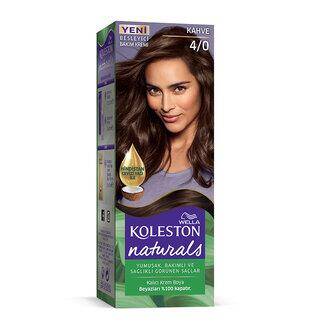 Koleston Naturals Saç Boyası 4/0 Kahve - 1