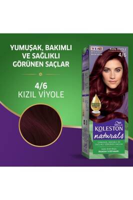 Koleston Naturals Saç Boyası 4/6 Kızıl Viyole - 1