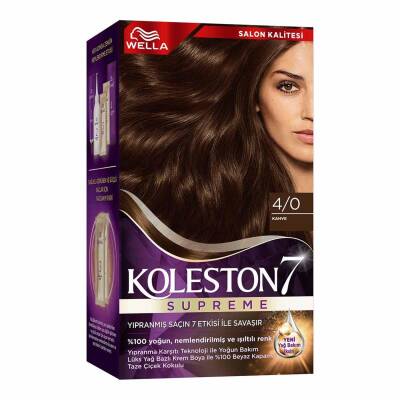 Koleston Supreme Kit 4/0 Kahve - 1