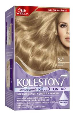 Koleston Supreme Kit 8/1 Açık Küllü Kumral - 1