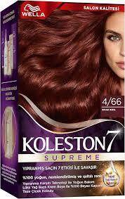 Koleston Supreme Saç Boyası 4/66 Sıcak Kızıl - 1