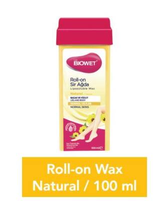 Lady Biowet Roll-On Sir Ağda Naturel 100 Ml - 1