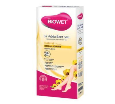 Lady Biowet Sir Ağda Bant Seti 4 lü Naturel - 1
