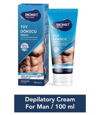 Lady Biowet Tüy Dökücü Krem Erkeklere Özel 100 Ml - 1