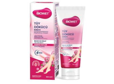 Lady Biowet Tüy Dökücü Krem Hassas Ciltler İçin 100 Ml - 1
