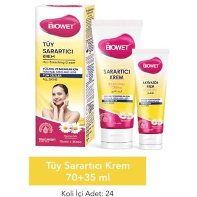Lady Biowet Tüy Sarartıcı Krem 70+35ml Tüm Cilt - 1