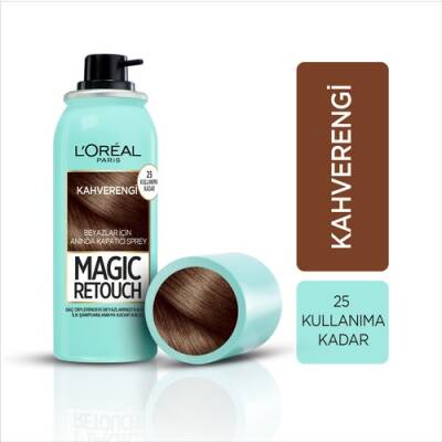Loreal Paris Beyaz Saçlar için Kapatıcı Kahverengi Saç Spreyi 75 ml - 1