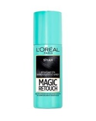 Loreal Paris Beyaz Saçlar Için Kapatıcı Siyah Saç Spreyi - Magic Retouch 01 Noir 75 ml - 2